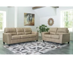 Tishen Pebble Sand Faux Leather Sofa 11 Tishen Pebble Sand Faux Leather Sofa -Furniture Specialty Shop 810669841 A1 3
