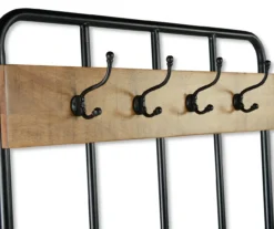 Camino Warm Honey 4-Hook Hall Tree 8 Camino Warm Honey 4-Hook Hall Tree -Furniture Specialty Shop 810680818 A8