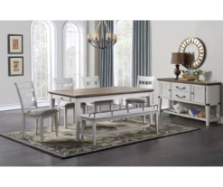 Pendleton Ivory Bench 11 Pendleton Ivory Bench -Furniture Specialty Shop 810680819 B8