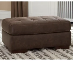 Signature Design By Ashley Maderla Faux Leather Ottoman 16 Signature Design By Ashley Maderla Faux Leather Ottoman -Furniture Specialty Shop 810697964 A0 2