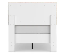 Signature Design By Ashley Piperton White Twin Panel Platform Bed -Furniture Specialty Shop combo790003 2