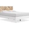 Signature Design By Ashley Piperton White Queen Panel Platform Bed