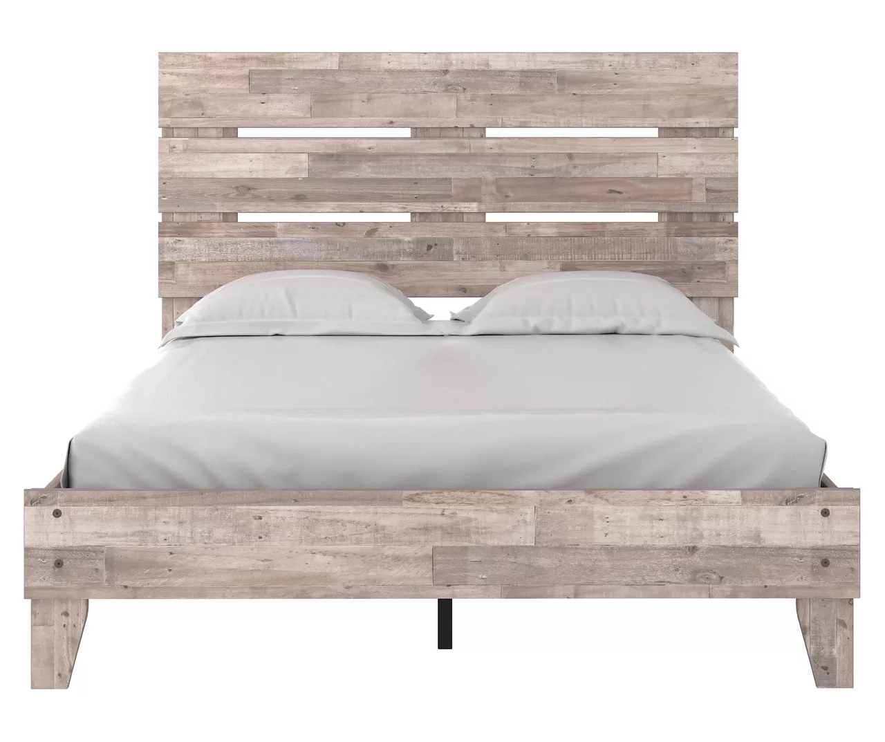 Signature Design By Ashley Neilsville Whitewash Queen Panel Platform Bed 4 Signature Design By Ashley Neilsville Whitewash Queen Panel Platform Bed - Image 2