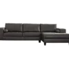 Signature Design By Ashley Nokomis Faux Leather Sectional With Right-Arm-Facing Chaise -Furniture Specialty Shop combo800021 1