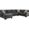 Signature Design By Ashley Ambee 3-Piece Sectional With Left-Facing Chaise 1 Signature Design By Ashley Ambee 3-Piece Sectional With Left-Facing Chaise -Furniture Specialty Shop combo860014
