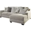 Signature Design By Ashley Ardsley Gray Sectional With Right-Facing Chaise 1 Signature Design By Ashley Ardsley Gray Sectional With Right-Facing Chaise -Furniture Specialty Shop combo860017