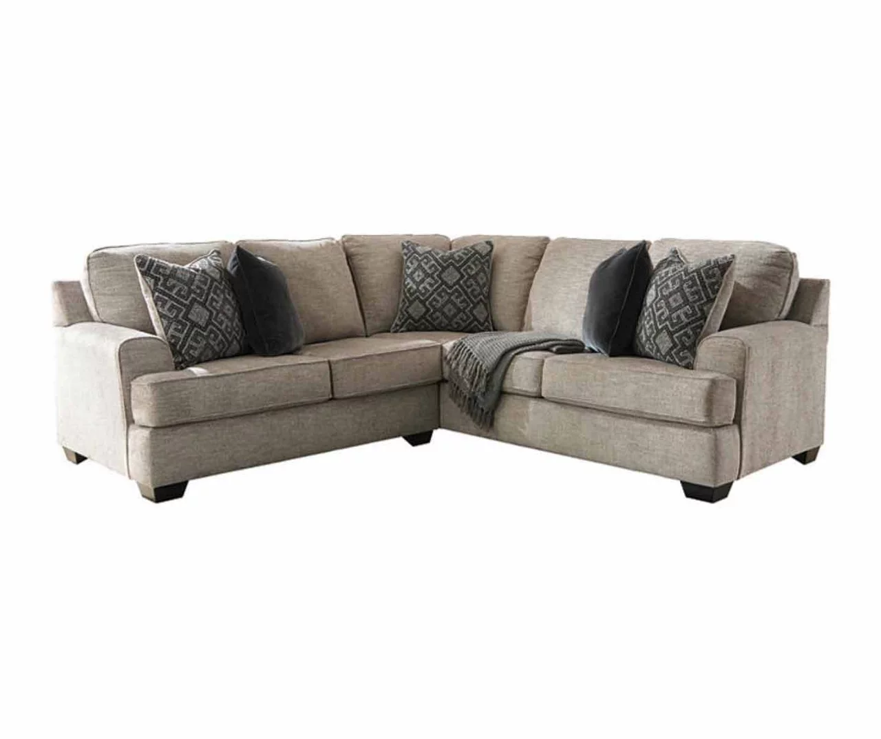 Signature Design By Ashley Bovarian Stone 2-Piece Sectional With Left-Facing Loveseat 3 Signature Design By Ashley Bovarian Stone 2-Piece Sectional With Left-Facing Loveseat