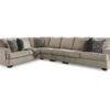 Signature Design By Ashley Bovarian Stone 4-Piece Sectional With Right-Facing Loveseat 1 Signature Design By Ashley Bovarian Stone 4-Piece Sectional With Right-Facing Loveseat -Furniture Specialty Shop combo860029