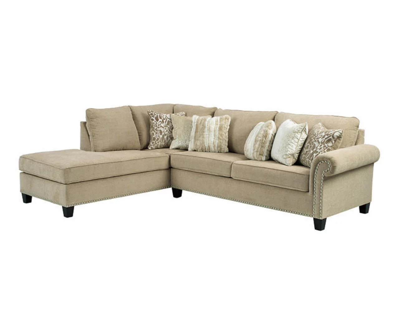 Signature Design By Ashley Dovemont Sectional With Left-Facing Chaise 3 Signature Design By Ashley Dovemont Sectional With Left-Facing Chaise