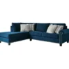 Signature Design By Ashley Trendle Blue Sectional With Left-Facing Chaise 1 Signature Design By Ashley Trendle Blue Sectional With Left-Facing Chaise -Furniture Specialty Shop combo860084