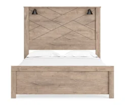 Signature Design By Ashley Senniberg Queen Bed With Sconce Lights -Furniture Specialty Shop combo890007 3