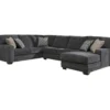 Signature Design By Ashley Tracling Gray 3-Piece Sectional -Furniture Specialty Shop combo910005