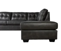 Signature Design By Ashley Battstone Steel Faux Leather Sectional 16 Signature Design By Ashley Battstone Steel Faux Leather Sectional -Furniture Specialty Shop combo920007 4