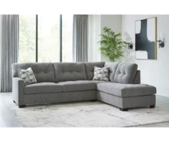 Signature Design By Ashley Highland Falls Gray Sectional -Furniture Specialty Shop combo980201 2